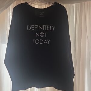 Torrid Black Shirt, Long Sleeve